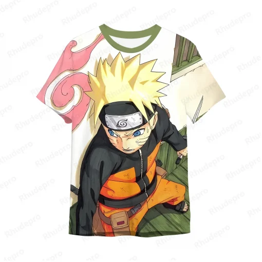 t-shirts inspired by popular anime like Naruto