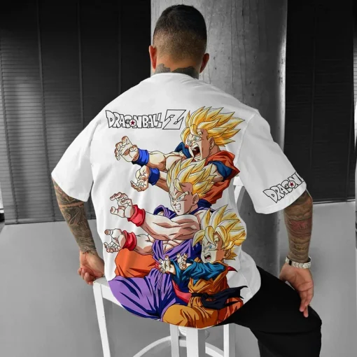 t-shirts inspired by popular anime like Naruto