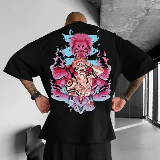 t-shirts inspired by popular anime like Naruto