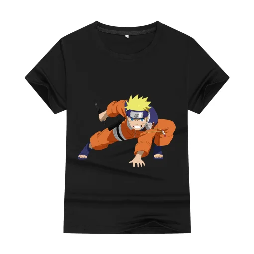 t-shirts inspired by popular anime like Naruto