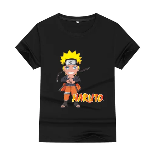 t-shirts inspired by popular anime like Naruto