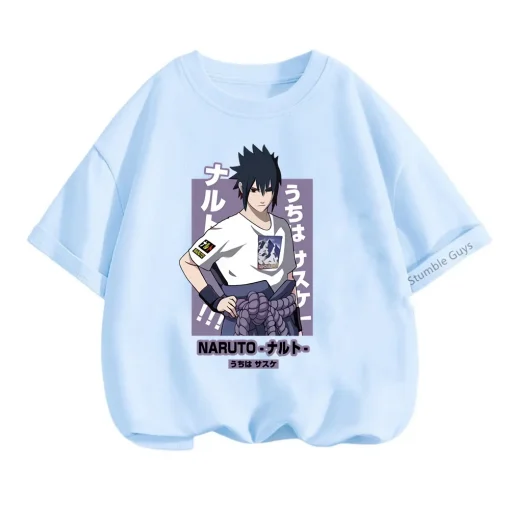 t-shirts inspired by popular anime like Naruto