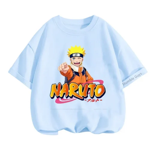 t-shirts inspired by popular anime like Naruto