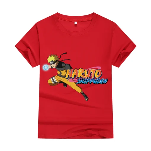 t-shirts inspired by popular anime like Naruto