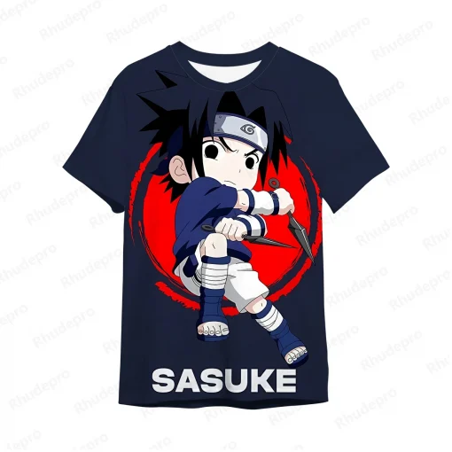 t-shirts inspired by popular anime like Naruto