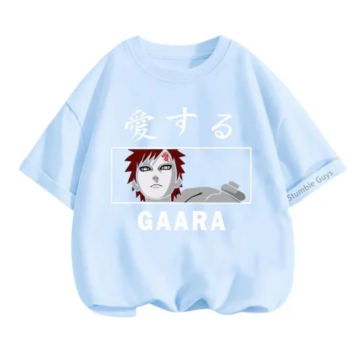 t-shirts inspired by popular anime like Naruto