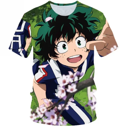 t-shirts inspired by popular anime like Naruto