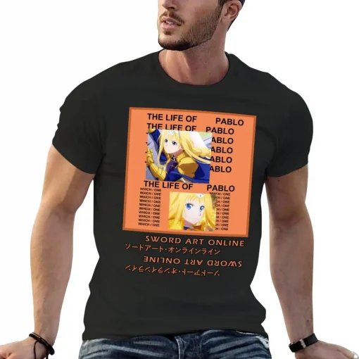 t-shirts inspired by popular anime like Naruto