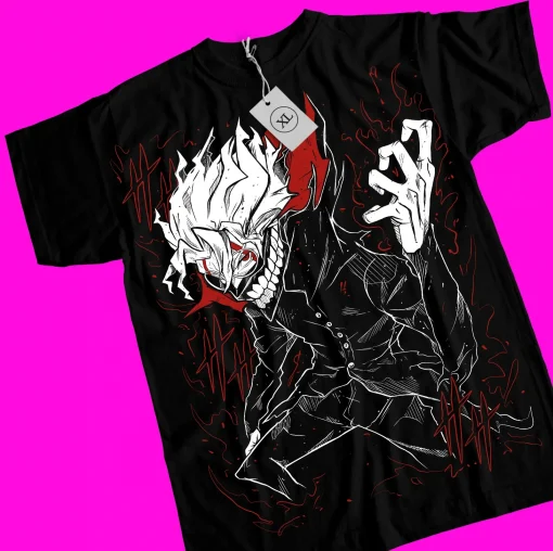 t-shirts inspired by popular anime like Naruto