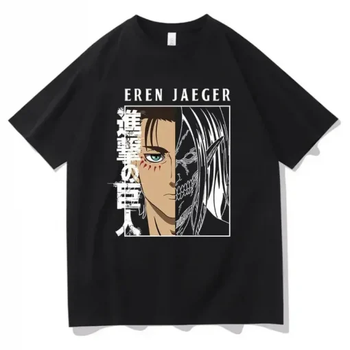 t-shirts inspired by popular anime like Naruto