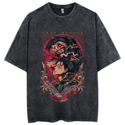 t-shirts inspired by popular anime like Naruto