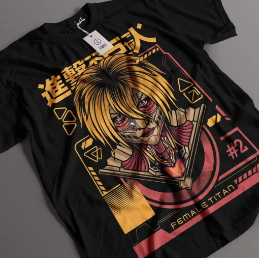 t-shirts inspired by popular anime like Naruto