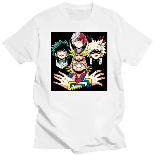 t-shirts inspired by popular anime like Naruto