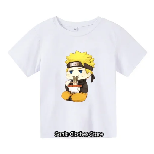 t-shirts inspired by popular anime like Naruto