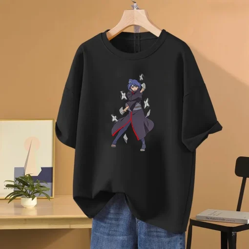 t-shirts inspired by popular anime like Naruto