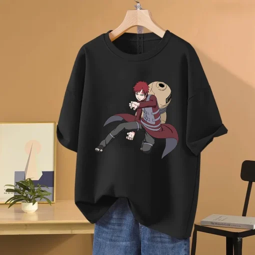 t-shirts inspired by popular anime like Naruto