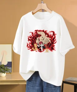 t-shirts inspired by popular anime like Naruto