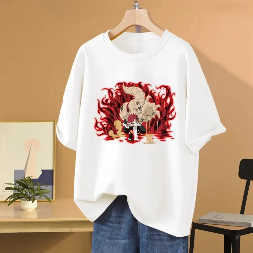 t-shirts inspired by popular anime like Naruto