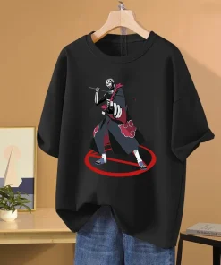 t-shirts inspired by popular anime like Naruto