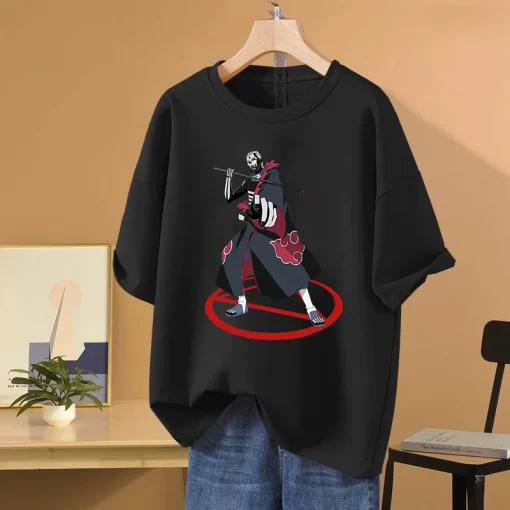 t-shirts inspired by popular anime like Naruto