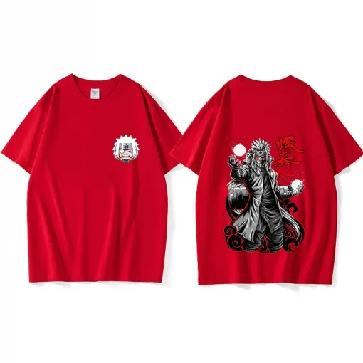 t-shirts inspired by popular anime like Naruto