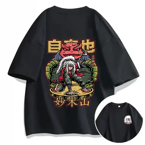 t-shirts inspired by popular anime like Naruto