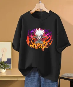 t-shirts inspired by popular anime like Naruto