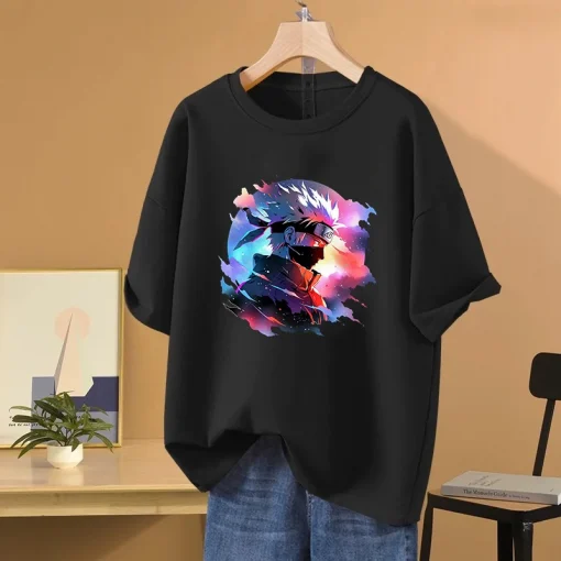 t-shirts inspired by popular anime like Naruto