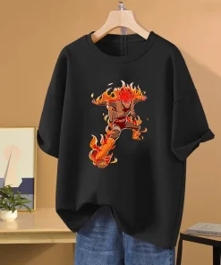 t-shirts inspired by popular anime like Naruto