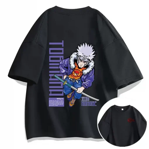 t-shirts inspired by popular anime like Naruto