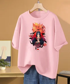 t-shirts inspired by popular anime like Naruto