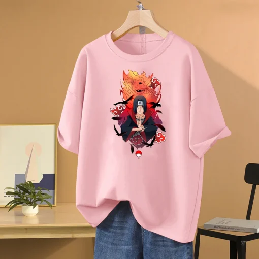 t-shirts inspired by popular anime like Naruto