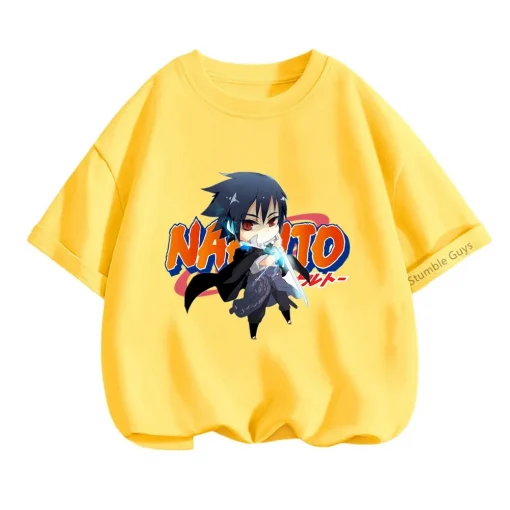 t-shirts inspired by popular anime like Naruto