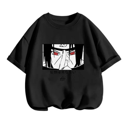 t-shirts inspired by popular anime like Naruto