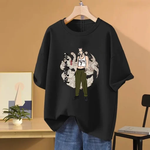 t-shirts inspired by popular anime like Naruto