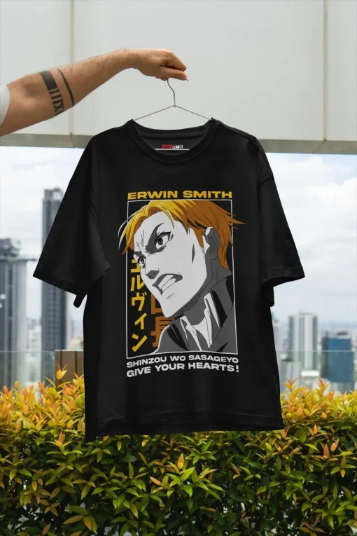 t-shirts inspired by popular anime like Naruto