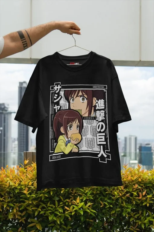 t-shirts inspired by popular anime like Naruto