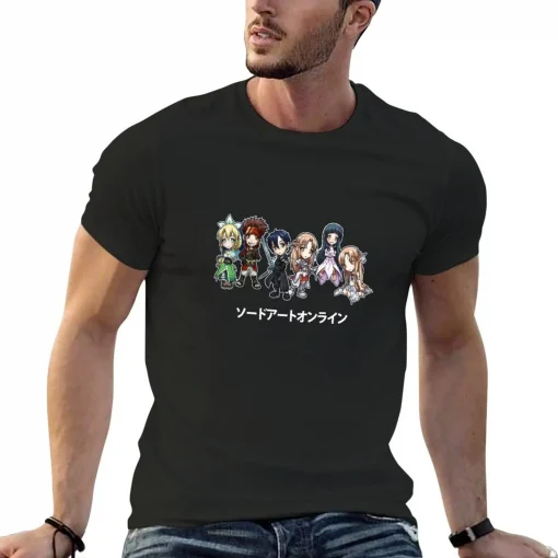 t-shirts inspired by popular anime like Naruto