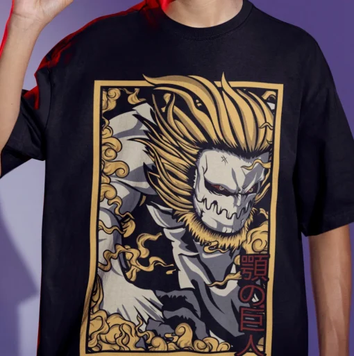 t-shirts inspired by popular anime like Naruto