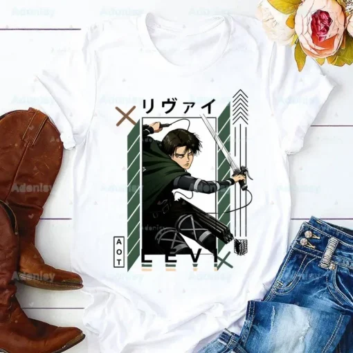 t-shirts inspired by popular anime like Naruto