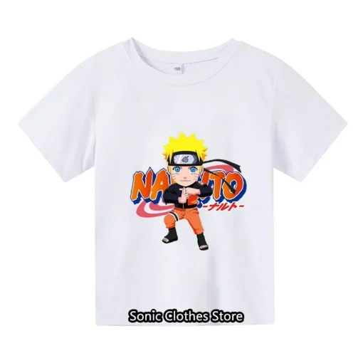 t-shirts inspired by popular anime like Naruto