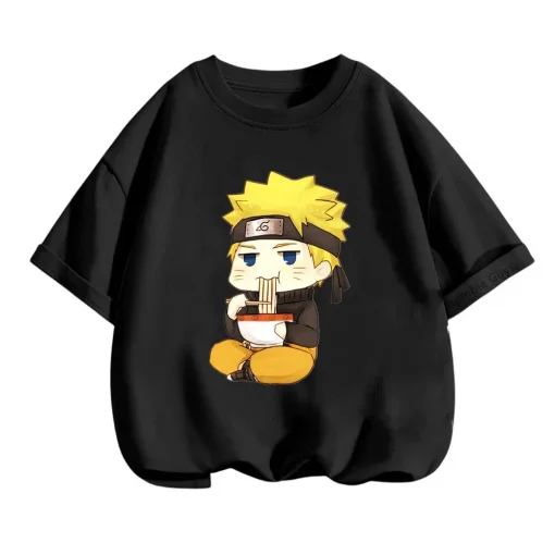 t-shirts inspired by popular anime like Naruto