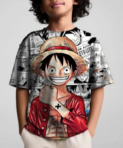 t-shirts inspired by popular anime like Naruto