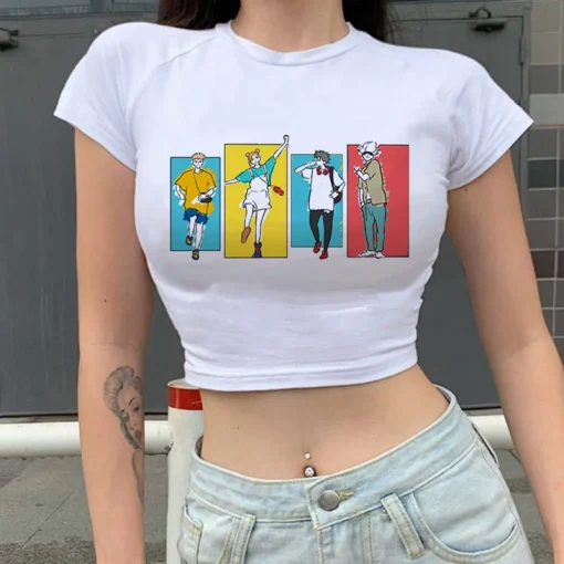 t-shirts inspired by popular anime like Naruto