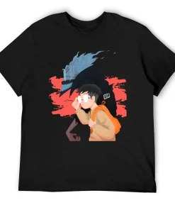 t-shirts inspired by popular anime like Naruto