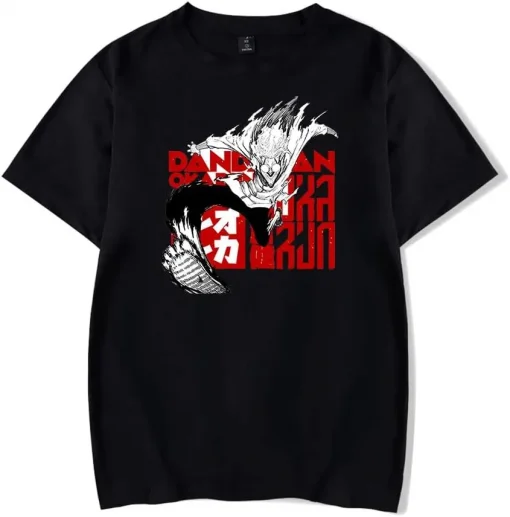 t-shirts inspired by popular anime like Naruto