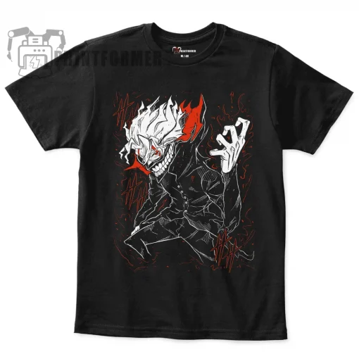 t-shirts inspired by popular anime like Naruto