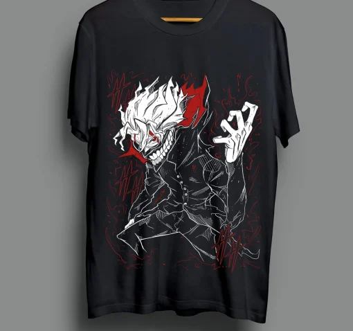 t-shirts inspired by popular anime like Naruto