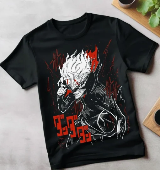 t-shirts inspired by popular anime like Naruto