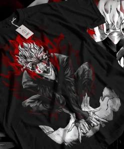 t-shirts inspired by popular anime like Naruto